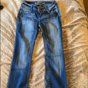 Boot cut jeans